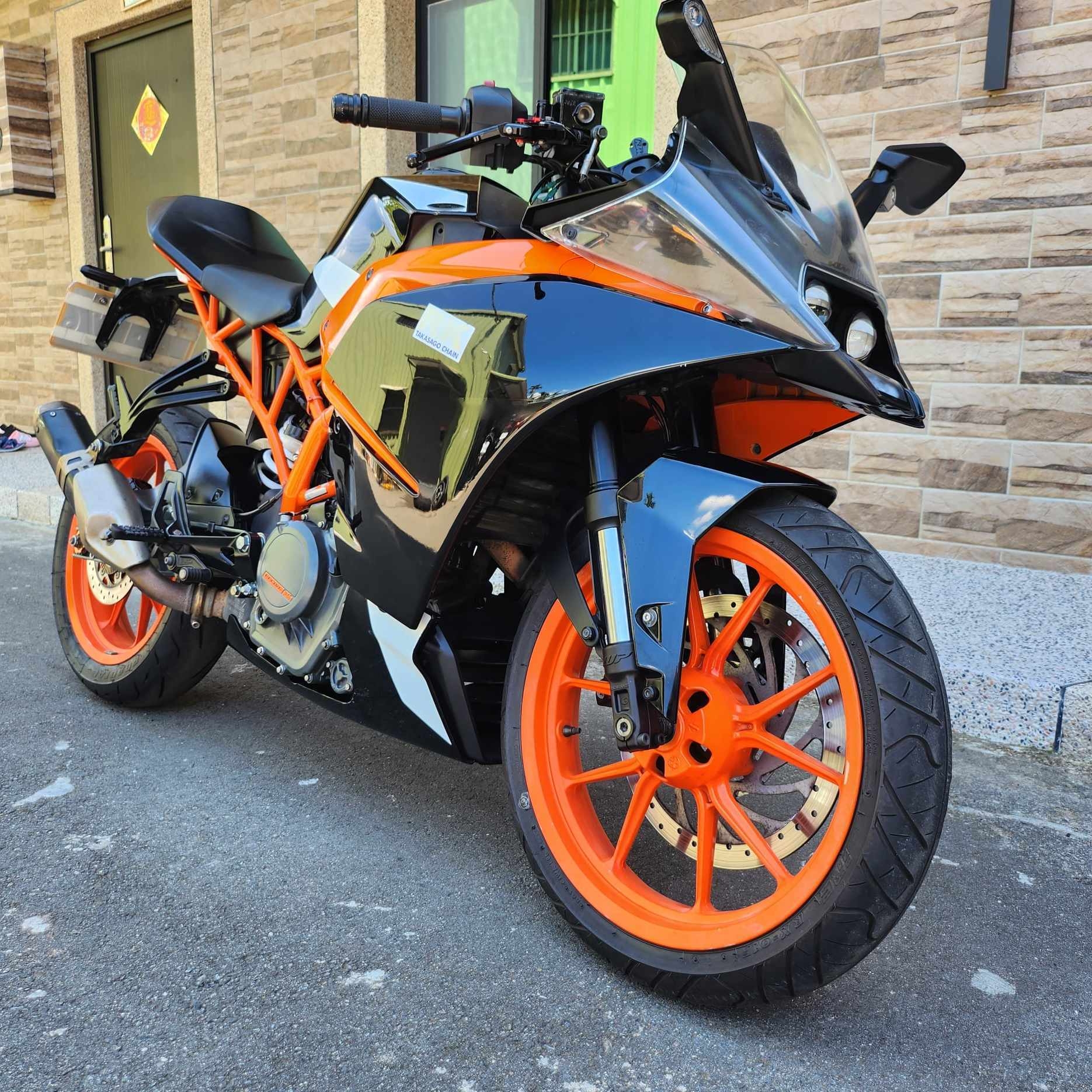 KTM RC390 赤黑火焰